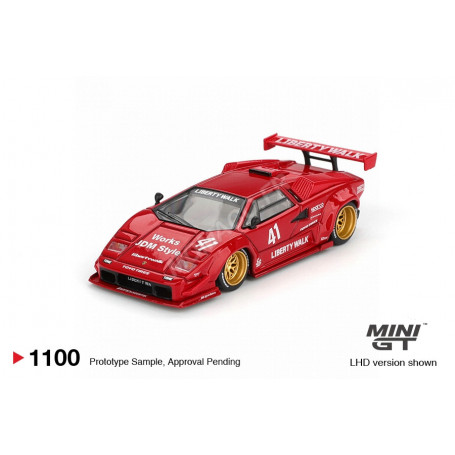 LAMBORGHINI COUNTACH LB-WORKS 2025 ROUGE (LHD)