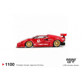 LAMBORGHINI COUNTACH LB-WORKS 2025 ROUGE (LHD) (BLISTER EDITION) (EPUISE)