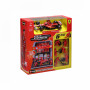 SET PIT STOP : FIGURINES MECANICIENS AVEC STAND ET ACCESSOIRES FERRARI LECLERC