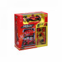 SET PIT STOP : FIGURINES MECANICIENS AVEC STAND ET ACCESSOIRES FERRARI SAINZ