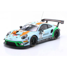 PORSCHE 911 GT3 R GULF 12 CAMPBELL/PILET/JAMINET 24H DE SPA 2020