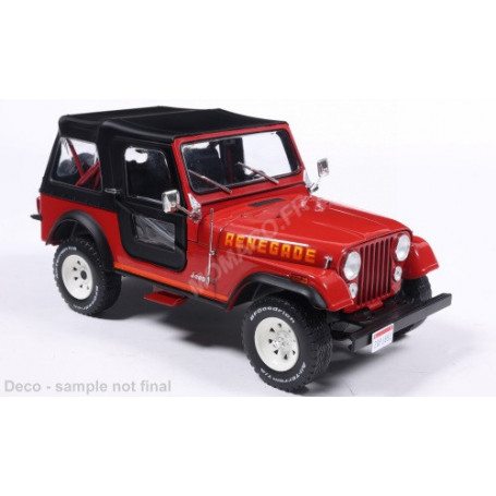 JEEP CJ-7 RENEGADE 1980 ROUGE