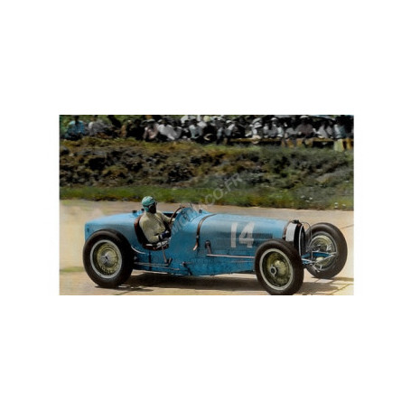 BUGATTI TYPE 59 14 TAZIO NUVOLARI GRAND PRIX DE L'A.C.F. 1934 BLEUE