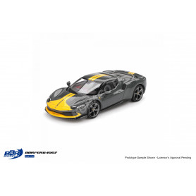 FERRARI 296 GTB 2024 GRIS/JAUNE "ASSETTO FIORANO GRIGIO SCURO"