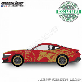 FORD MUSTANG DARK HORSE "SIGNE DU ZODIAQUE CHINOIS 2026 - ANNEE DU CHEVAL"