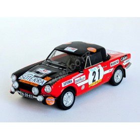 FIAT 124 SPORT SPIDER 1600 21 GIOVANNI SALVI/LUIGI VALLE RALLYE DU PORTUGAL 1974