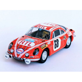 RENAULT ALPINE A110 68 BRUNO SABY/ALAIN COPPIER RALLYE DE L'HERAULT 1972