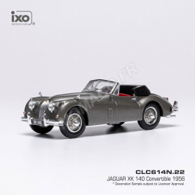 JAGUAR XK140 CABRIOLET 1956 GRIS FONCE