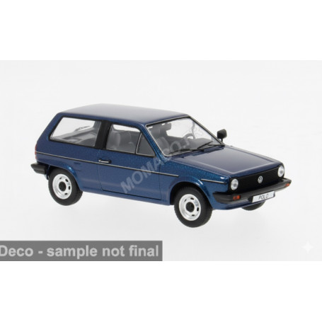 VOLKSWAGEN POLO II 1981 BLEU FONCE
