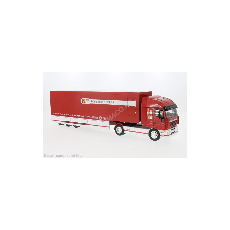 Camion Iveco Stralis Ferrari 1:32 - Modèle Réduit Neuf