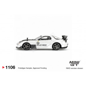 MAZDA RX7 (FD35) RE-AMEMIYA 2024 ARGENT "SILVER METALLIC" (BLISTER EDITION) (LHD)