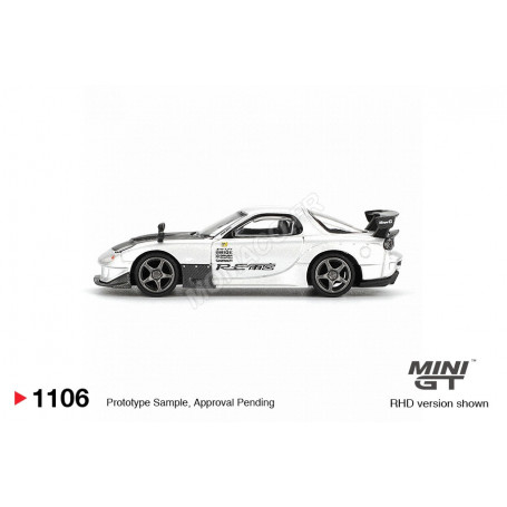 MAZDA RX7 (FD35) RE-AMEMIYA 2024 ARGENT "SILVER METALLIC" (BLISTER EDITION) (LHD)