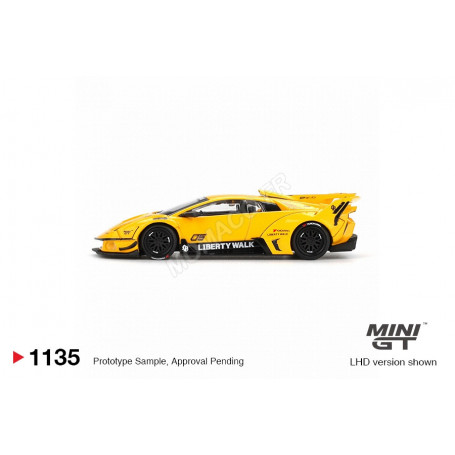 LAMBORGHINI MURCIELAGO LB-SILHOUETTE WORKS GT EVO 2025 JAUNE (BLISTER EDITION) (LHD) (EPUISE)