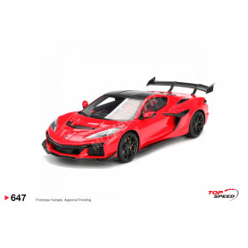 CHEVROLET CORVETTE ZR1 2025 ROUGE "TORCH RED"