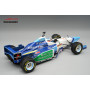BENETTON B196 AVEC PNEUS PLUIE 3 JEAN ALESI GRAND PRIX DU BRESIL 1996 AVEC FIGURINE