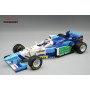 BENETTON B196 4 GHERARD BERGER GRAND PRIX DE MONACO 1996 AVEC FIGURINE