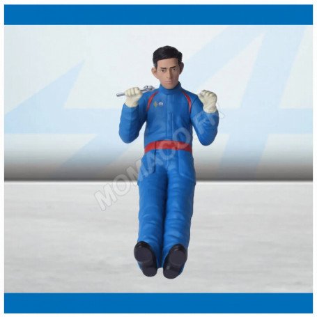 FIGURINE MECANICIEN "ALPINE" N°2