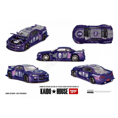NISSAN SKYLINE GT-R (R34) KAIDO RACING FACTORY V2