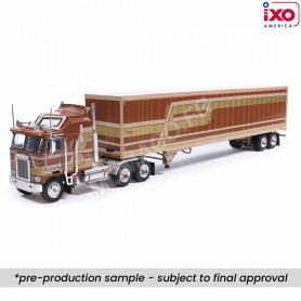 KENWORTH K100 AERODYNE 1976 AVEC REMORQUE