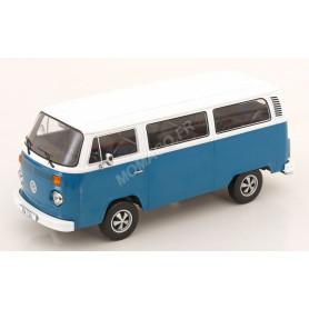 VOLKSWAGEN BUS T2B AVEC JANTES FUCHS 1972 BLEU/BLANC