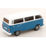 VOLKSWAGEN BUS T2B AVEC JANTES FUCHS 1972 BLEU/BLANC