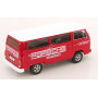 VOLKSWAGEN BUS T2B "PORSCHE RENNDIENST" AVEC JANTES FUCHS 1972 ROUGE/BLANC
