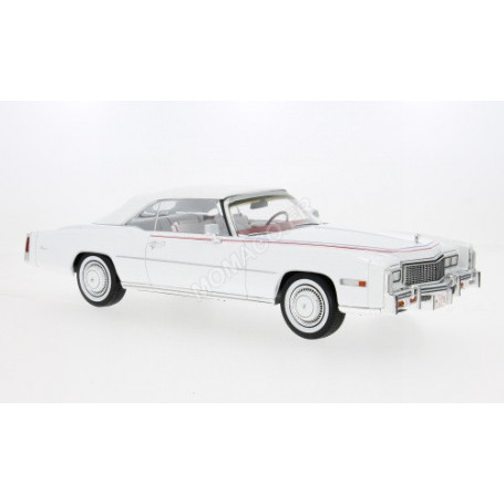 CADILLAC ELDORADO CONVERTIBLE 1976 BLANC
