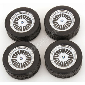 4 ROUES AVEC JANTES POUR BMW 635 CSI ALPINA