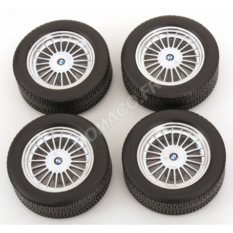 4 ROUES AVEC JANTES POUR BMW 635 CSI ALPINA