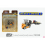 SET DE FIGURINE ET ACCESSOIRE : 1 PERSONNAGE + CHARIOT ELEVATEUR "HEAVY LIFTERS 2"