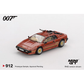 LOTUS ESPRIT TURBO "JAMES BOND 007 - RIEN QUE POUR VOS YEUX (1981)" (BLISTER EDITION CHINOISE PACKAGING ANGLAIS)