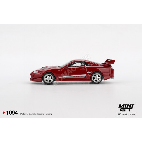 TOYOTA SUPRA MK4 (A80) TOP SECRET GT-300 VEILSIDE COMBAT V-I 1994 ROUGE (BLISTER EDITION) (LHD) (EPUISE)