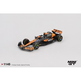 MCLAREN MCL38 4 LANDO NORRIS GRAND PRIX DE HONGRIE 2024 1ER