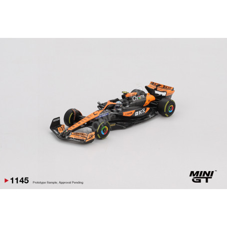 MCLAREN MCL38 4 LANDO NORRIS GRAND PRIX DE HONGRIE 2024 1ER