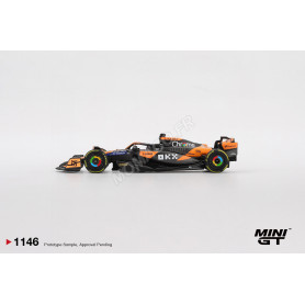 MCLAREN MCL38 81 OSCAR PIASTRI GRAND PRIX DE HONGRIE 2024 (BLISTER EDITION)