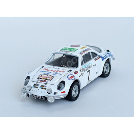 RENAULT ALPINE A110 7 CHRISTIAN COEUILLE/VINCENT LAVERNE RALLYE YPRES 1973