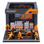 SET PIT STOP : FIGURINES MECANICIENS AVEC STAND ET ACCESSOIRES MC LAREN F1 MCL38 PIASTRI