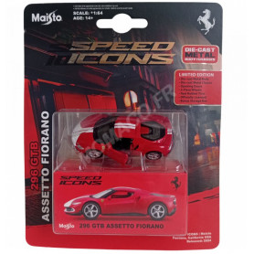 FERRARI 296 GTB HYBRID 830HP V6 2021 ROUGE ASSETTO FIORANO