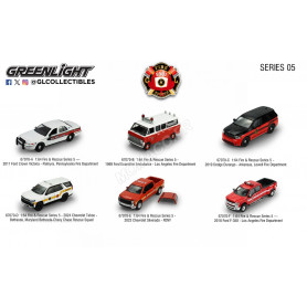 COFFRET DE 6 PIECES : FIRE & RESCUE - SERIES 5