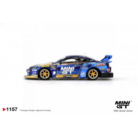 NISSAN SILVIA S15 LB-SUPER SILHOUETTE 555 "TEAM MINIGT ET LW FORMULA DRIFT" (BLISTER EDITION) (RHD)