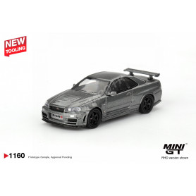 NISSAN SKYLINE GTR (R34) NISMO CRS 1999 GRIS "DARK METAL GREY" (RHD)