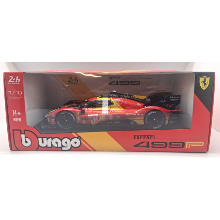 FERRARI 499P 3.0L TURBO V6 "TEAM FERRARI - AF CORSE" 51 A. PIER GUIDI / JAMES CALADO / ANTONIO GIOVINAZZI 24H DU MANS 2024 3EME