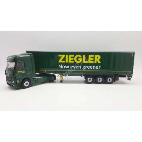 MERCEDES-BENZ ACTROS 5 BIG SPACE SEMI TAUTLINER "ZIEGLER"