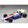 TOLEMAN TG 184 19 AYRTON SENNA GRAND PRIX DE GRANDE BRETAGNE 1984 AVEC FIGURINE