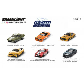 COFFRET DE 6 PIECES : THE MUSTANG STAMPEDE - SERIES 2