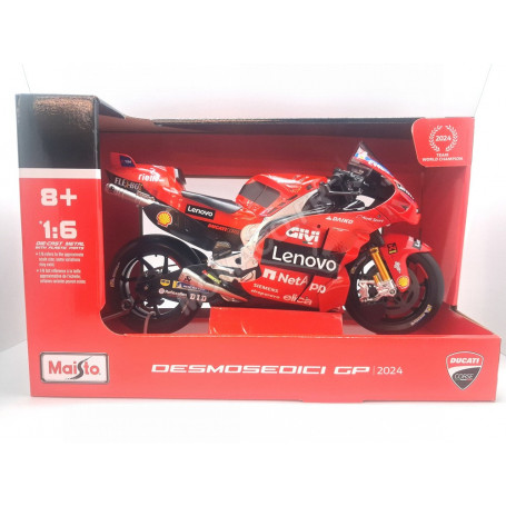 DUCATI DESMOSEDICI GP24 "TEAM LENOVO" 1 FRANCESCO BAGNAIA MOTO GP SAISON 2024