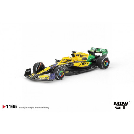 MCLAREN F1 MCL38 MERCEDES TEAM MCLAREN 81 OSCAR PIASTRI GRAND PRIX DE MONACO (SENNA 30EME ANNIV.) 2024 2EME