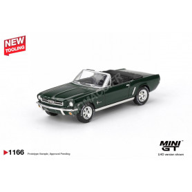 FORD MUSTANG CONVERTIBLE 1964 VERT "HIGHLAND GREEN" (LHD) (EPUISE)
