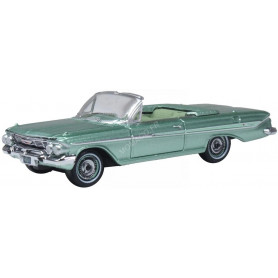 CHEVROLET IMPALA DECAPOTABLE 1961 ARBOR GREEN