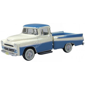 DODGE D100 SWEPTSIDE PICK-UP 1957 ICE BLUE/GLACIER WHITE